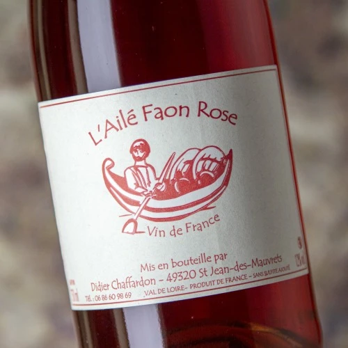 Didier Chaffardon L'Ailé Faon Rosé 2018 2 Didier Chaffardon L'Ailé Faon Rosé 2018 - Imagen 2