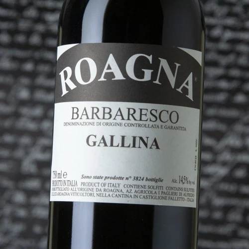 Roagna Barbaresco Gallina 2016 2 Roagna Barbaresco Gallina 2016 - Imagen 2