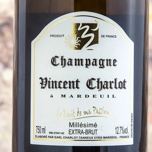 Vincent Charlot Le Fruit De Ma Passion Extra Brut 2 Vincent Charlot Le Fruit De Ma Passion Extra Brut - Imagen 2