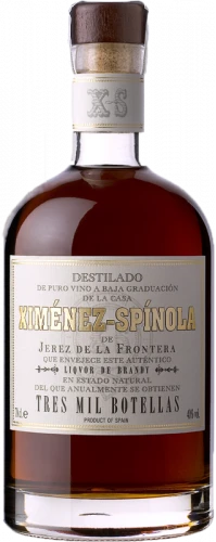 Los recién llegados 9 Ximénez Spínola Brandy Solera Tres Mil Botellas